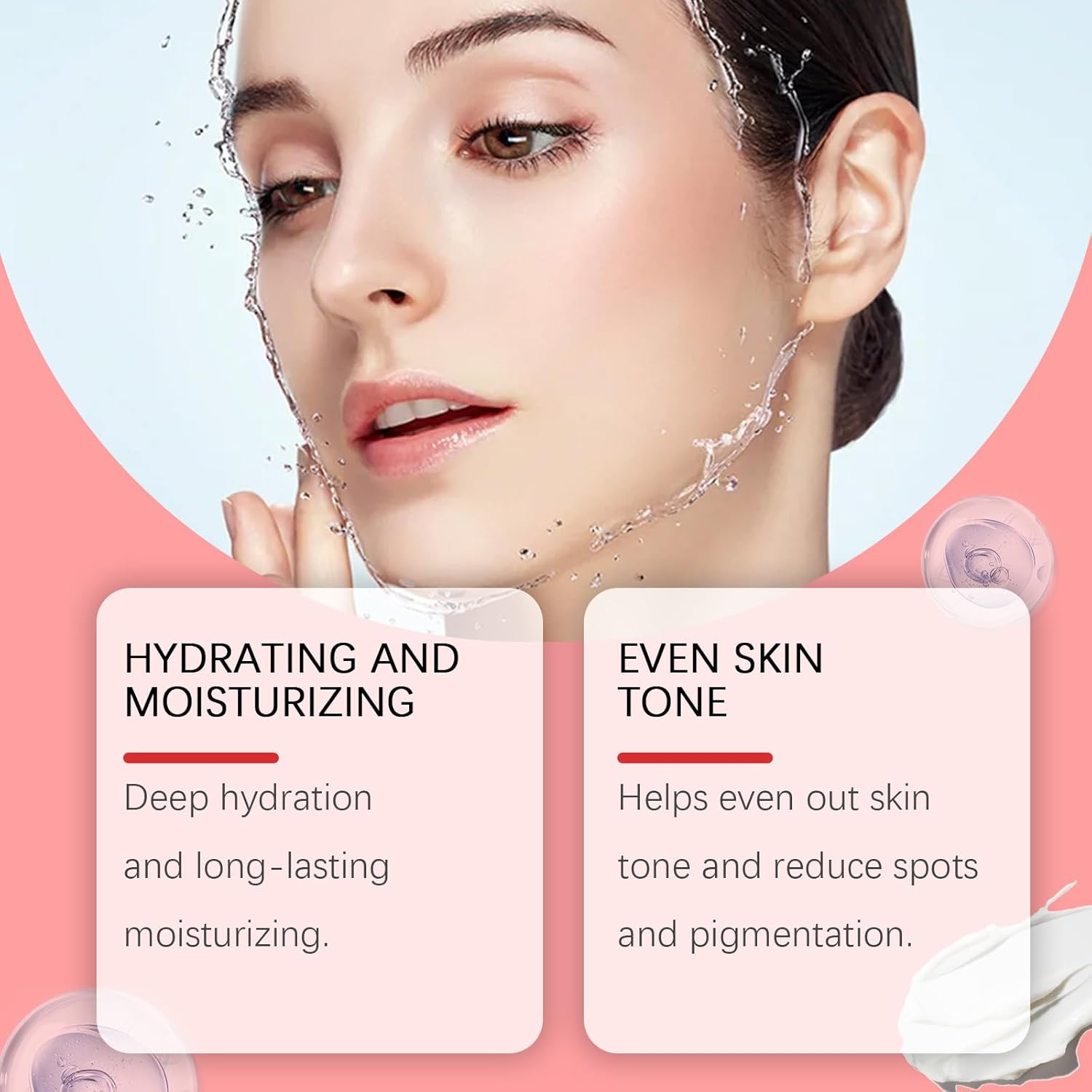 Liquid Solution Face Cream, Stock Solution Facial Serum, anti Aging Serum, Fade Fine Lines Essence, Liquid Wrinkle Reduction for Face and Neck (2PCS) - 2Pcs image number 5