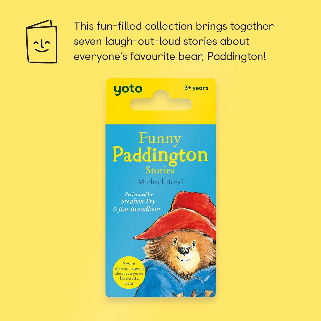 Yoto Funny Paddington Stories by Michael Bond &ndash; Kids Audio Card for Use with Player & Mini All-In-1 Audio Player, Screen-Free Listening with Fun Stories for Playtime, Bedtime & Travel, Ages 3+ image number 6