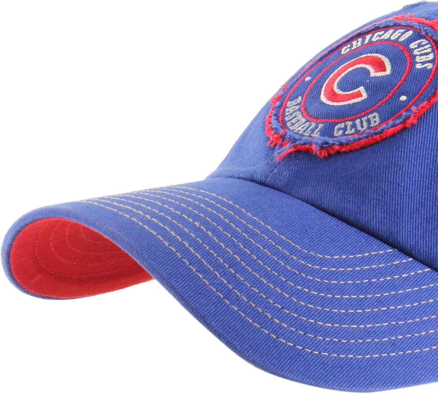 47 Adults Unisex Chicago Cubs Garland Clean up Cap, One Size Blue image number 2