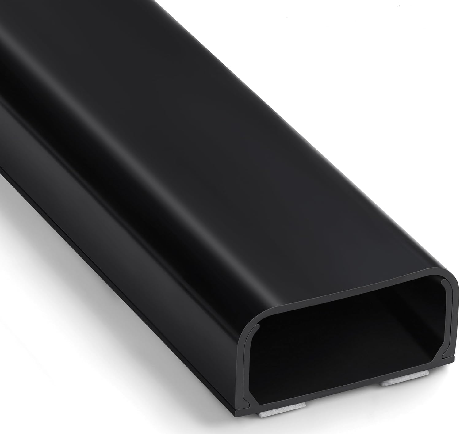 Wire Covers for 2 Cords, 68In Wire Hider on Wall Mounted, White Cord Cover Kit, Cable Cover Paintable, Cable Concealer for Extension Cord, Ethernet Cable, Speaker Wire Hider, 4X L17In W0.7In H0.4In