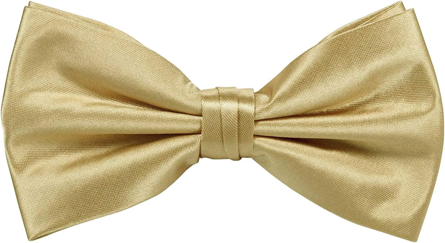 Weddecor Classy Pretied Adjustable Bow Tie Satin Butterfly Neck Stylish Bowtie Solid Colour Tuxedo Men Women Kids Formal Casual Fashion Accessory, Aqua Blue