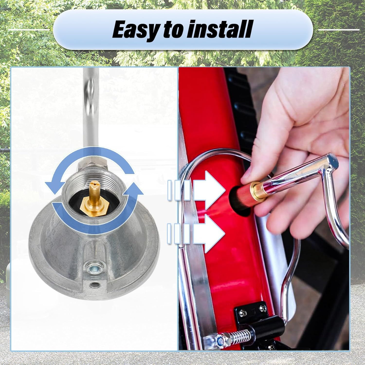 Grill Regulator Compatible with Coleman Roadtrip, Perfectly Replacement C001, 5010000743, Compatible Coleman 9949 Series, 9942A5251 Etc. image number 5