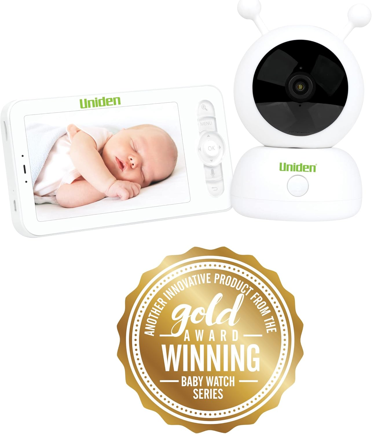 Uniden BW6141R - Super HD (2K) 5&rdquo; Smart Baby Camera/Monitor with Smartphone Access image number 5