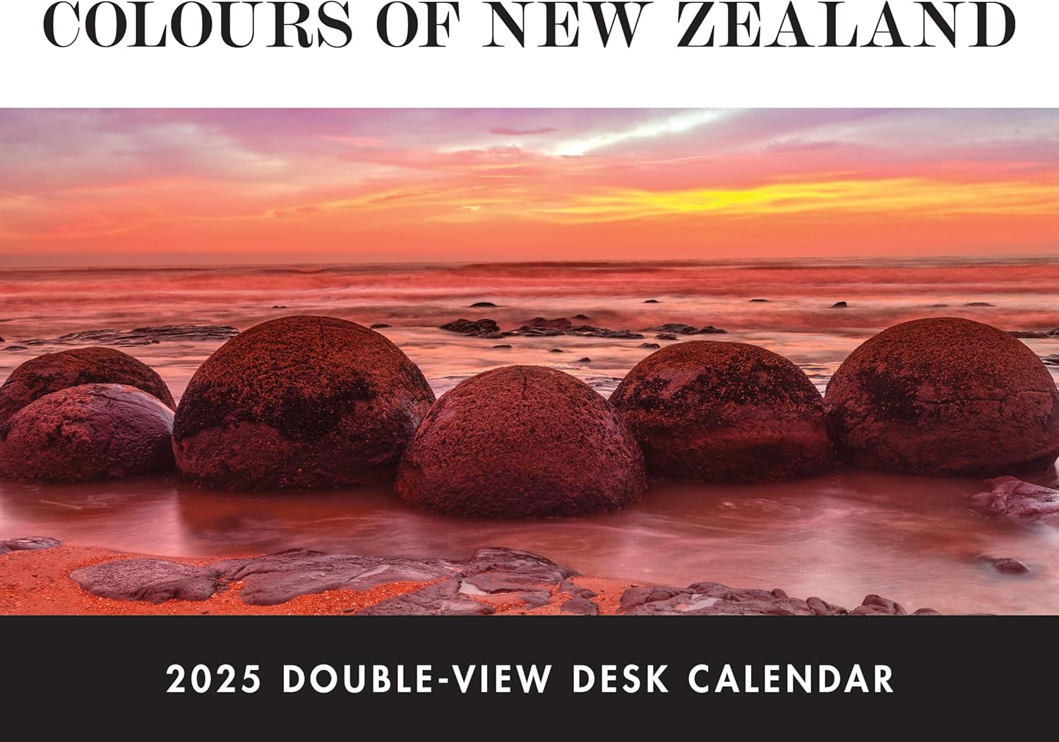 Colours of New Zealand 2025 Double View Desk Easel