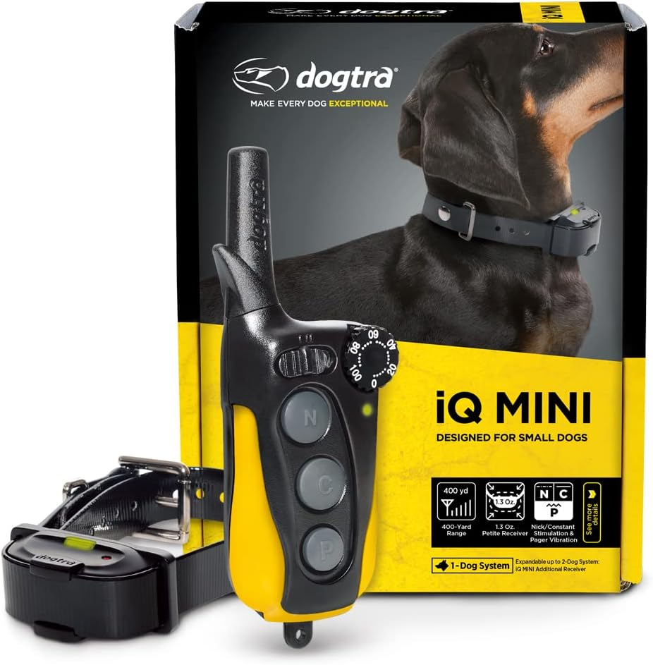 Dogtra Iq Mini Additional Receiver Rechargeable Waterproof Mini Remote Dog Training E-Collar