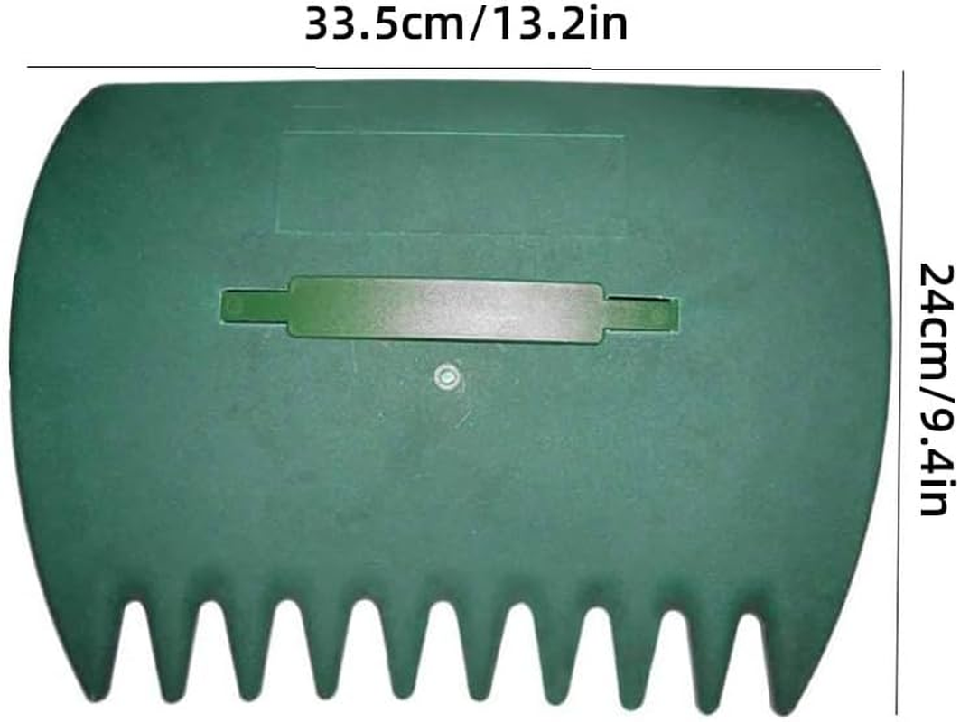 AIMALL 2PCS Leaf Grabber Rake &ndash; 13.2In Plastic Hand Rake for Leaf Collection, Outdoor Gardening, and Yard Cleanup Tools image number 3
