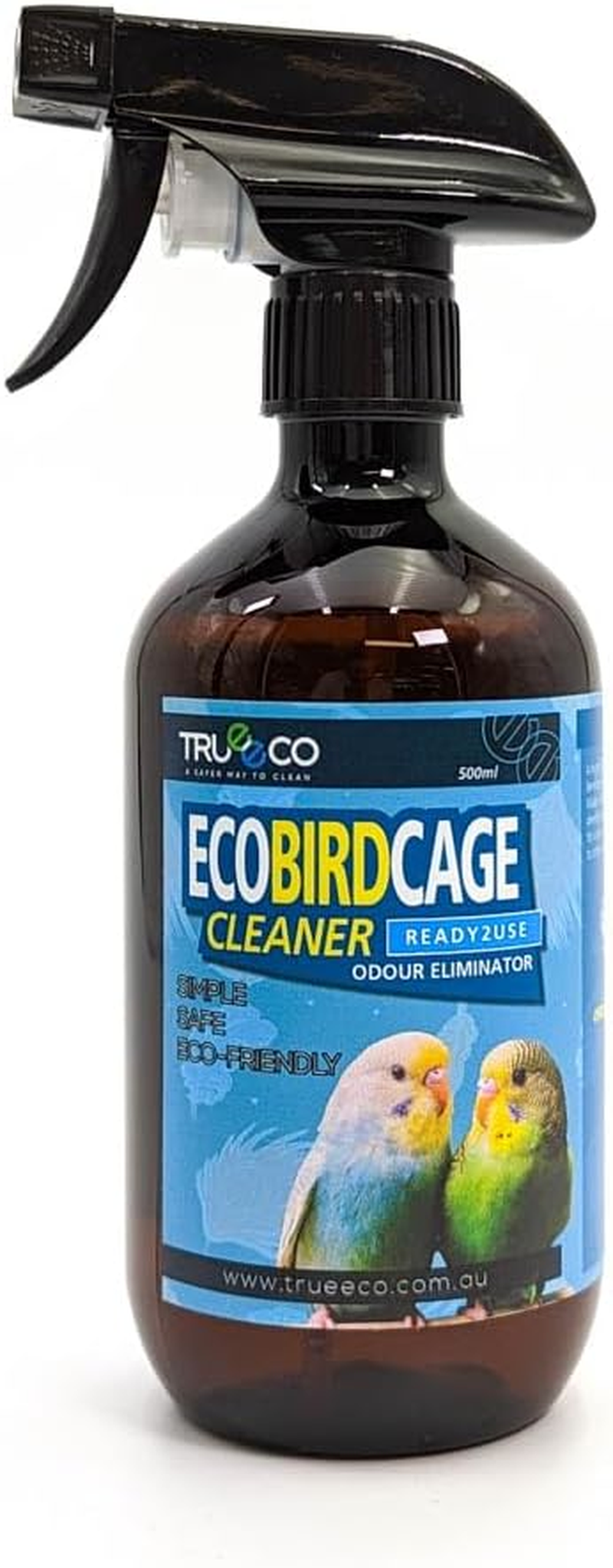 500Ml Eco Bird Cage Cleaner Odour Remover - Effective Cleaning Solution for Bird Cages - Environmentally Friendly Formula image number 1
