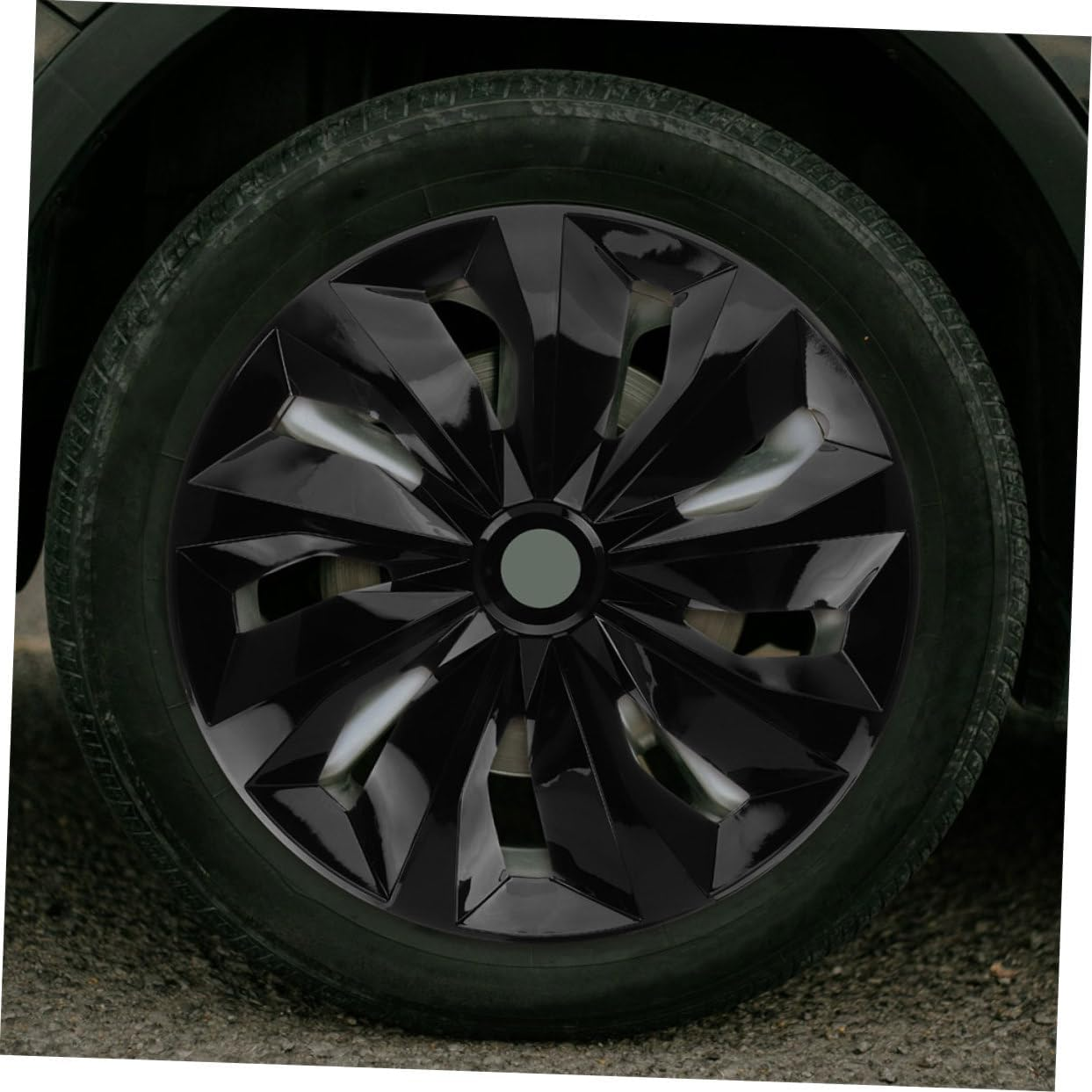 SOESFOUFU Wheel Hub Caps Wheel Cover Hub Cap Wheel Rim Protection for Car Modern and Elegant Design image number 6