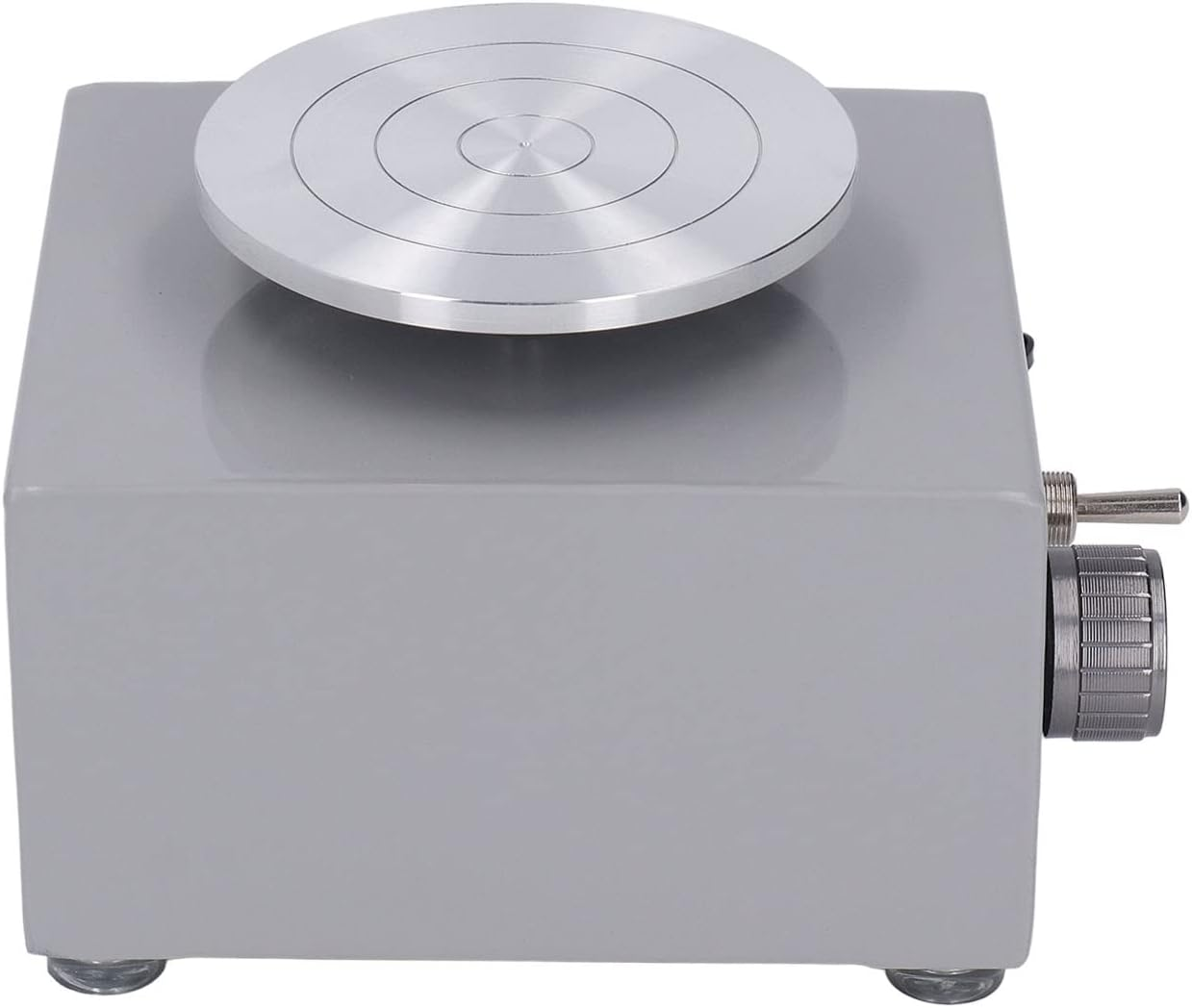 Pottery Wheel, Adjustable Speed Mini Pottery Forming Machine with Detachable Water Basin and Pottery Tools, Electric Clay Machine for Kid, Ceramic, DIY Clay, Art, Craft(Au) image number 2