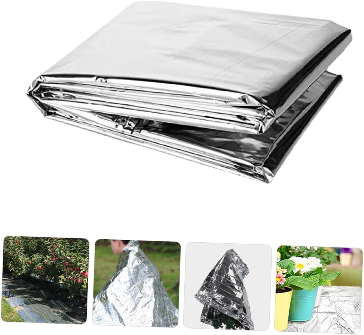 Heating Insulation Film for Gardening Film Sheet Supply Simple Plants Reflective Sheet Reusable and Garden Bed Cover image number 2