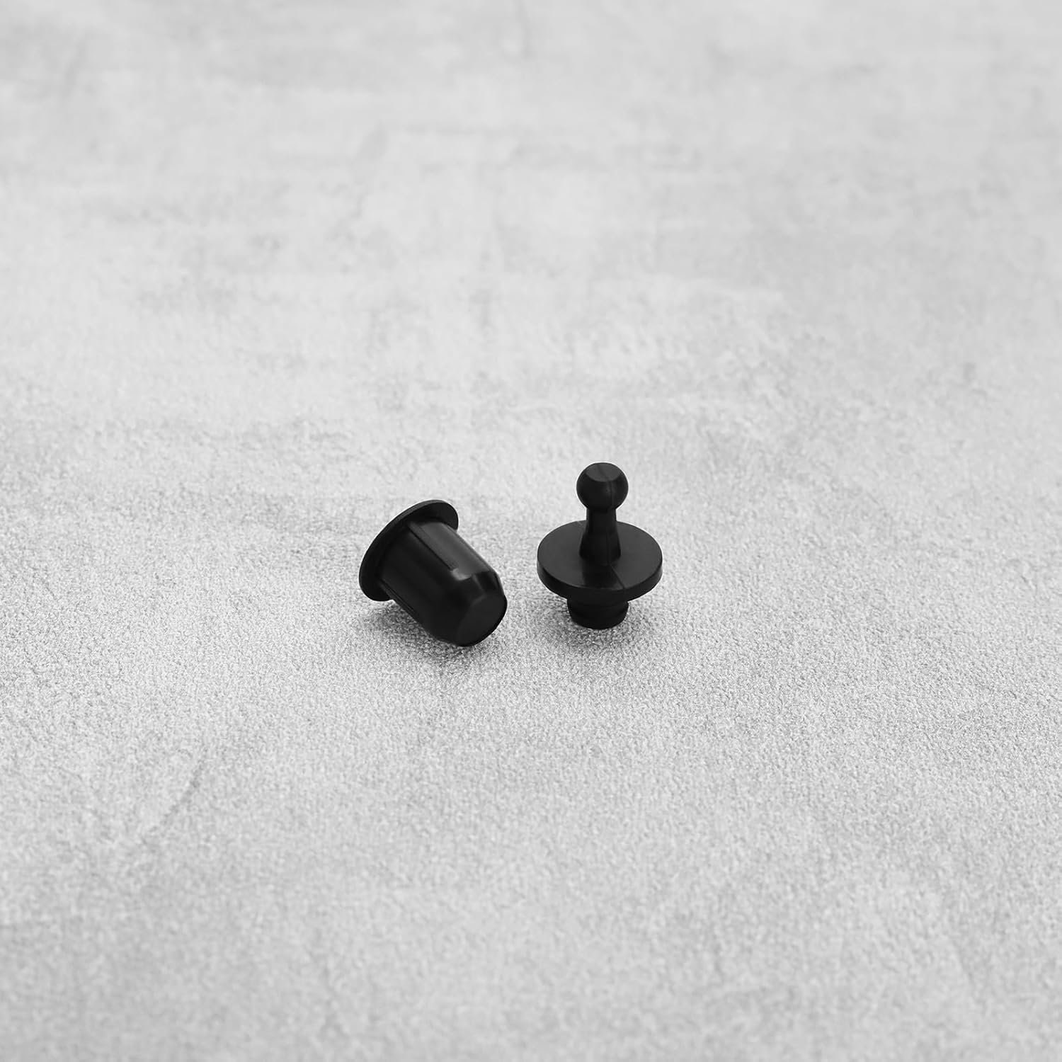 24Pcs Audio Grille Clips Speaker Assembly Accessory Male and Female Clips for Speaker Grille and Cabinet Fixing with 12 Each of Male Female Clips image number 2