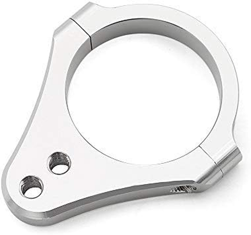 54Mm Diameter Aluminum Universal Steering Damper Fork Frame Mounting Clamp Bracket Foot Fixer for Motorcycle Bike Modification