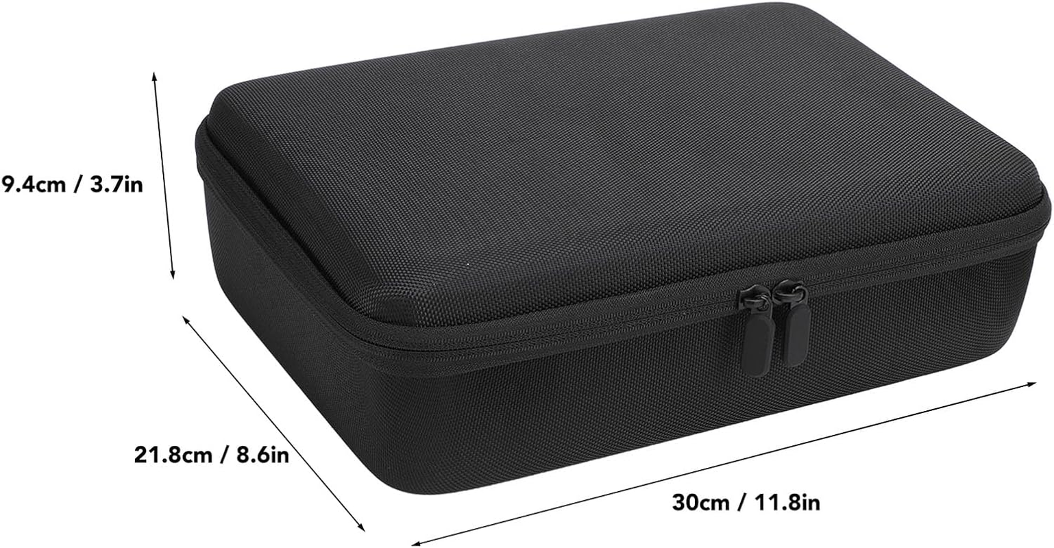 Storage Case Black, Hard Case for Selphy CP1500, CP1300, CP1200 Photo Printer, Shockproof, Dustproof and Waterproof, with Hand Strap image number 3