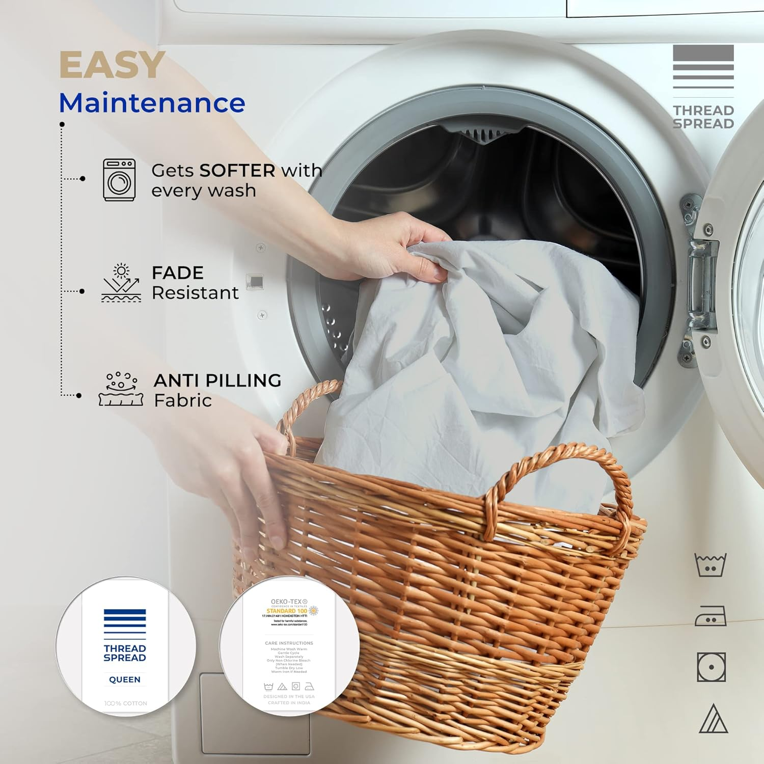 400TC Egyptian Quality 100% Cotton Sheet Set, Split King Size Bedding Set in Silver image number 1