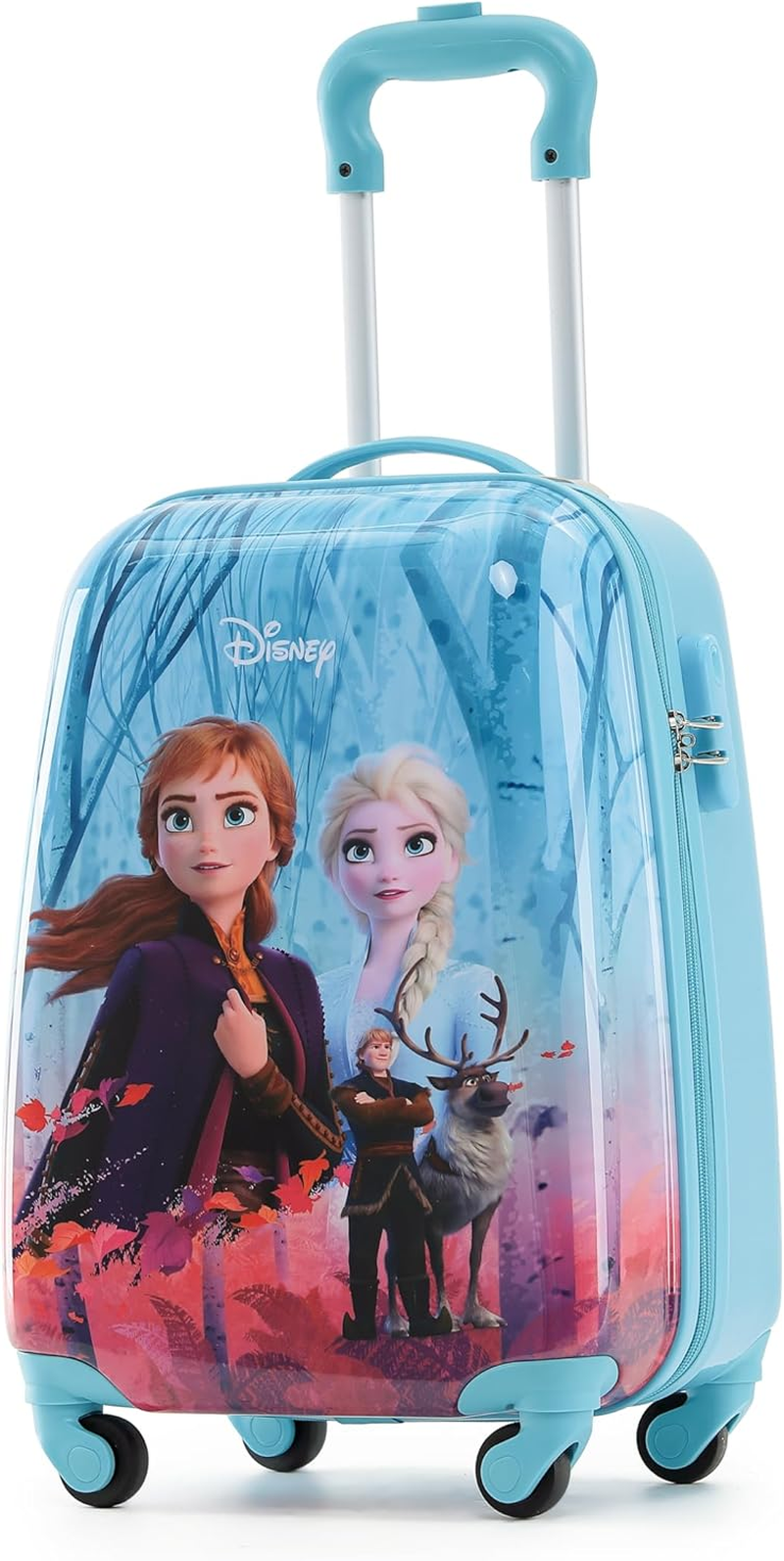 Disney Frozen 17 Trl Carry on Case, Blue image number 4