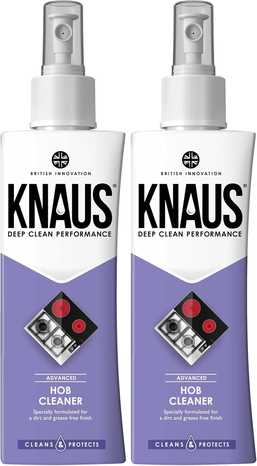 KNAUS Cook Top Cleaner Spray, 300Ml - High-Performance Appliance Kitchen Cleaner, Suitable for Electric Glass Ceramic and Induction Hobs, Stove Cleaner, Conditioner and Polish image number 4