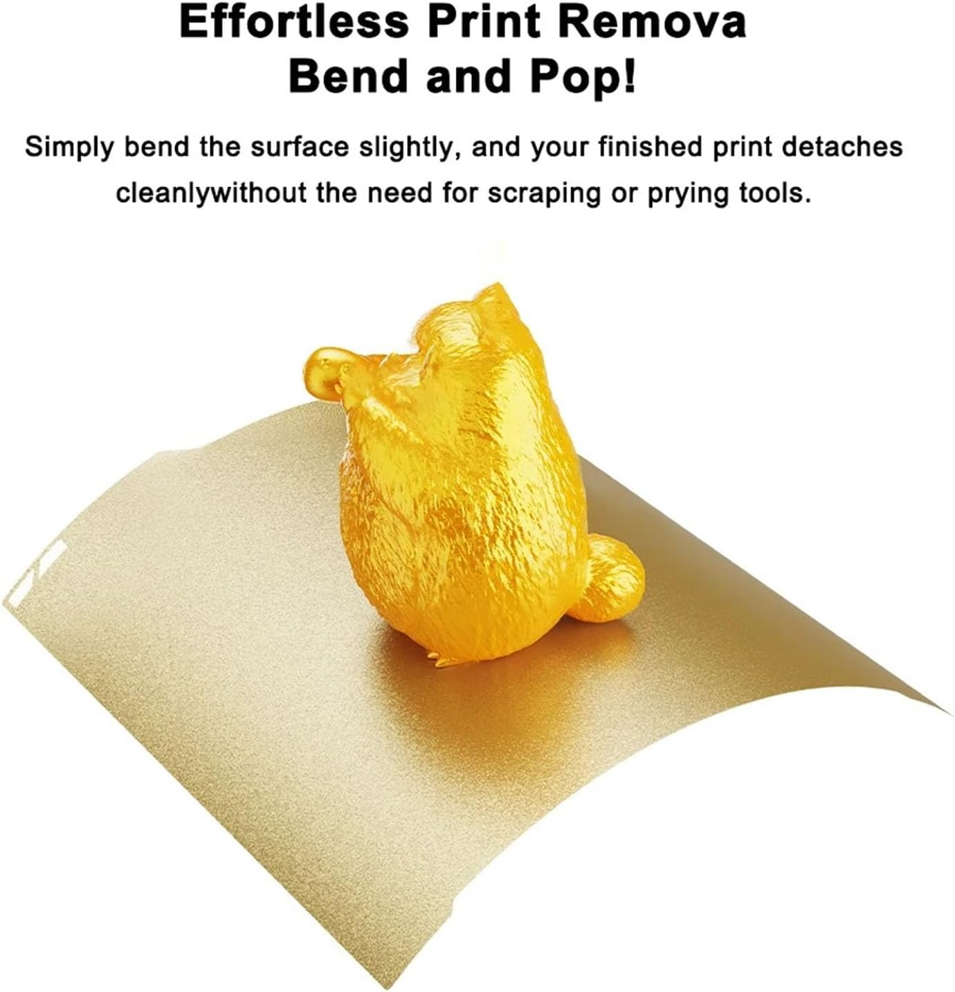 Jiawu 3D Printer Build Plate, 350 X 320Mm PEI Sheet Double Sided Textured Surfaces Removable Spring Steel Print Platforms, Flexible Heated Bed for Lab H2 D 3D Printers image number 2