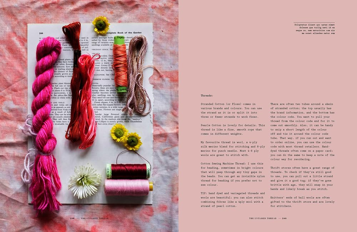 Untamed Thread, The: Slow Stich to Soothe the Soul & Ignite Creativity image number 6