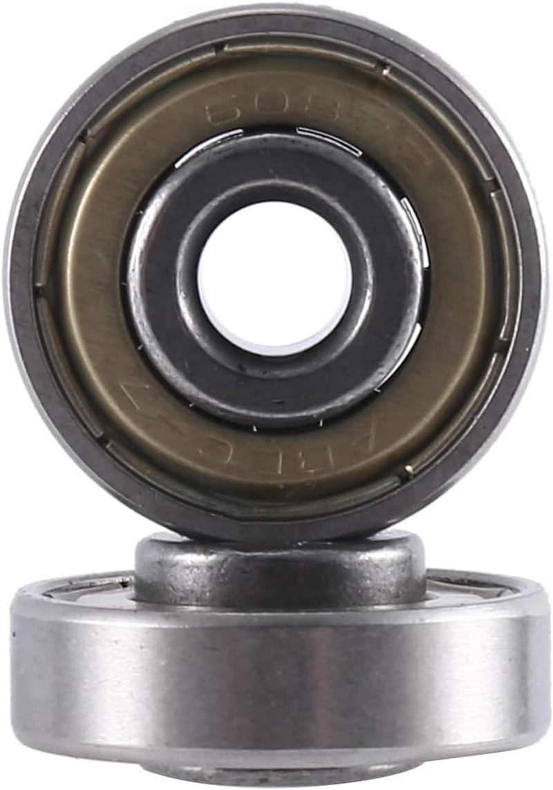 Tuperoymse 50 X 22 Mm Set of 2 Luggage Suitcase Replacement Wheels, PU Swivel Caster Wheels Carbon Steel Bearings Repair Kits