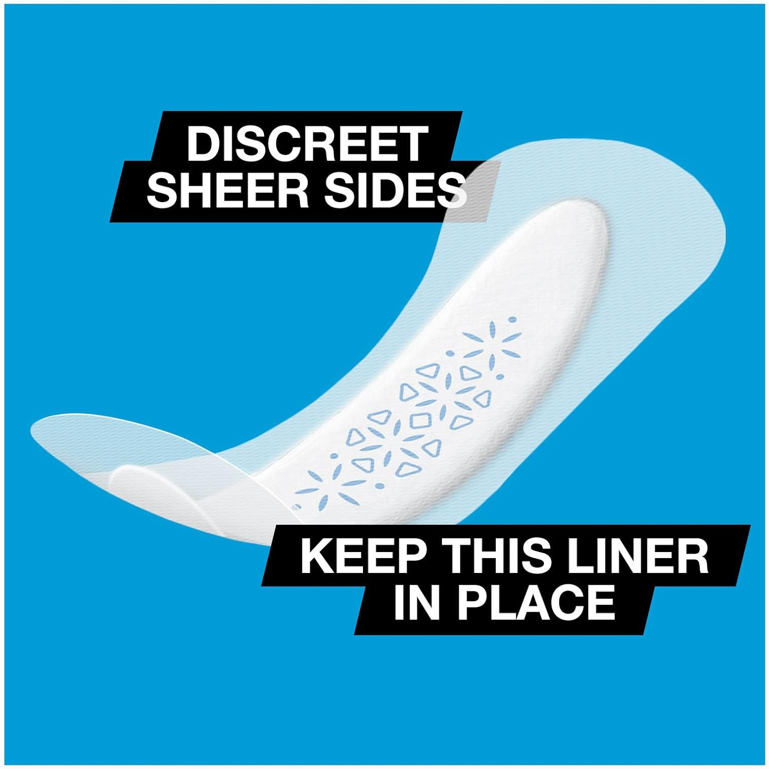 U by Kotex Barely There Liners, Light Absorbency, Unscented image number 5