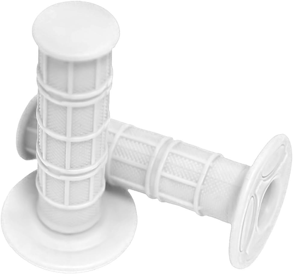 7/8 Practical Motorcycle Hand Grips Dirt Bike Motocross Gel Handlebar 2Pc- Red - Light Blue image number 4