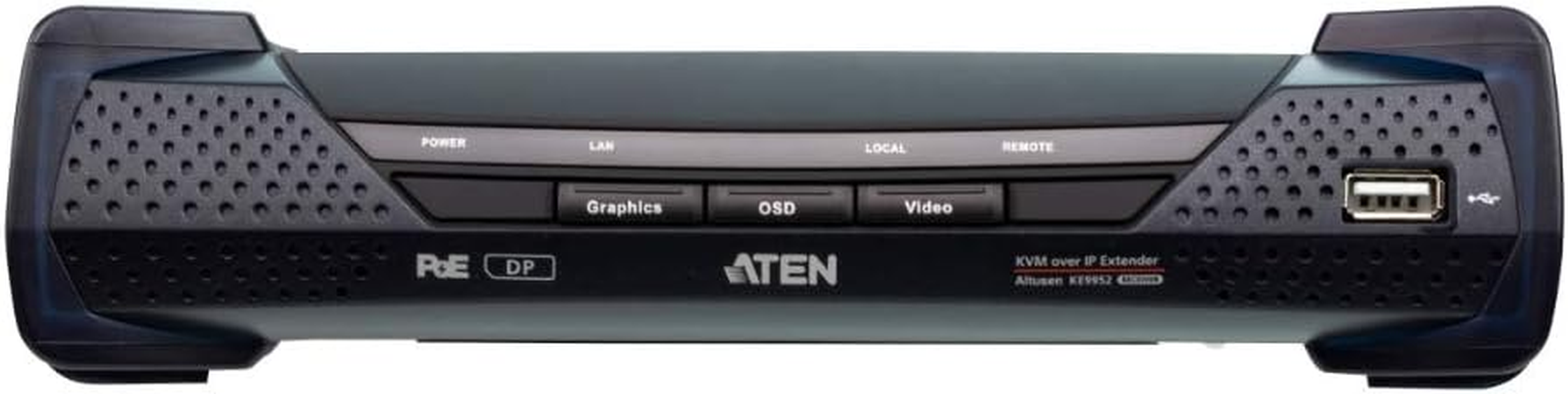 Aten KE9952R-AX 4K DP Single Display KVM over IP Receiver with Power over Ethernet
