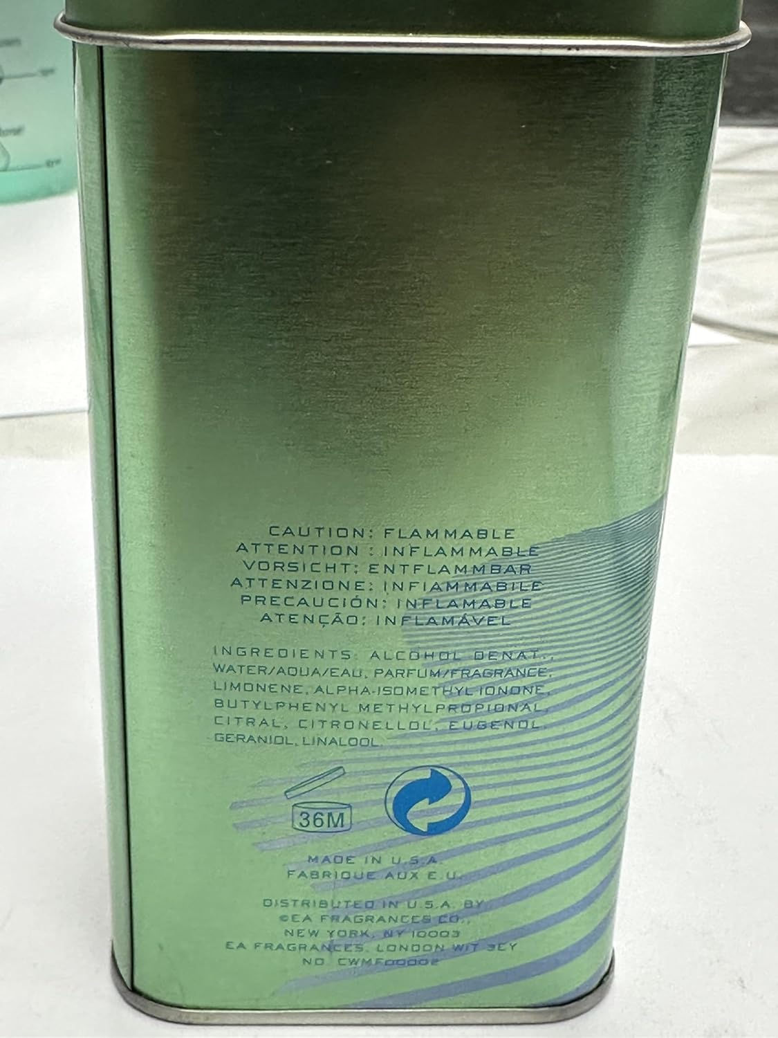 Liz Claiborne Curve Wave 4.2 Oz Cologne Spray for Men