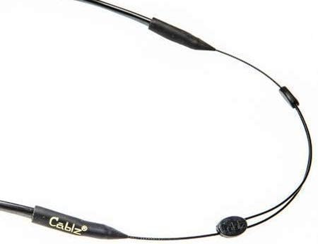 Cablz Zipz Eyewear Retainer, Black, 12-Inch image number 5