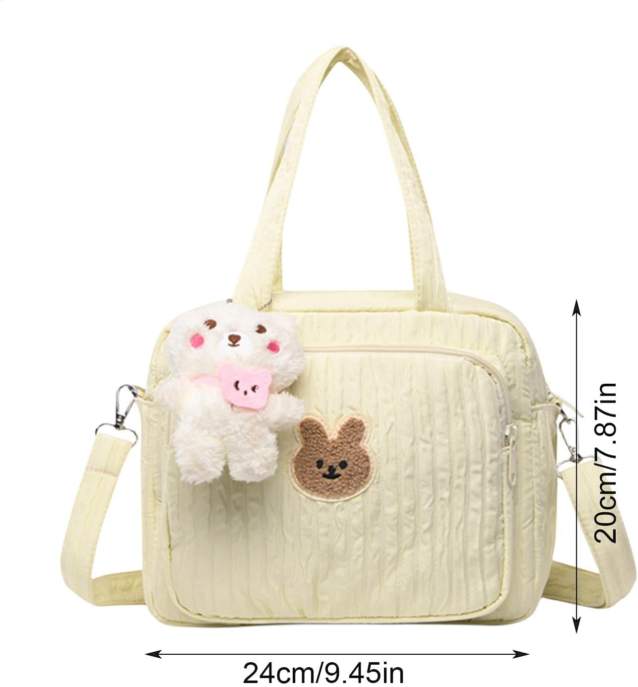 Diaper Bag, Multi Compartment Diaper Bag | Portable Mom Bag, Large Capacity Tote Bag for Travel, Diapers, Boy image number 4