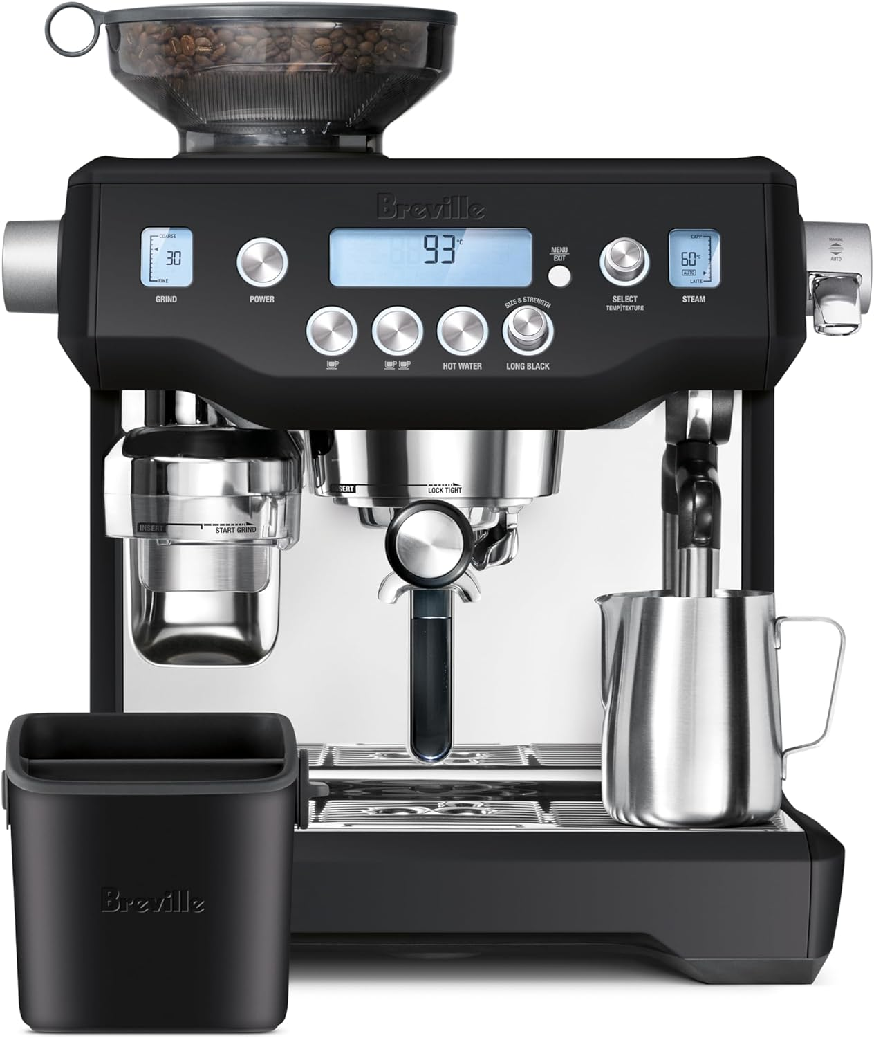 Breville the Oracle Espresso Machine BES980BTR, Black Truffle image number 2