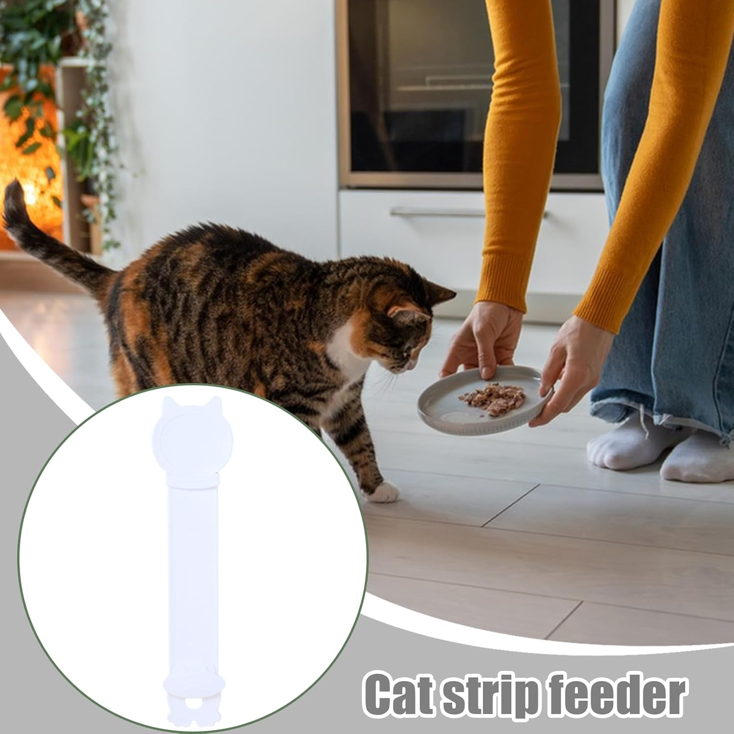 Cat Treat Feeder, Cat Food Spoon | Katznacf Spoon, Home Food Spoon Heavy Duty Home Food Spoon, Pet Accessories Anti-Overf Low Content image number 5