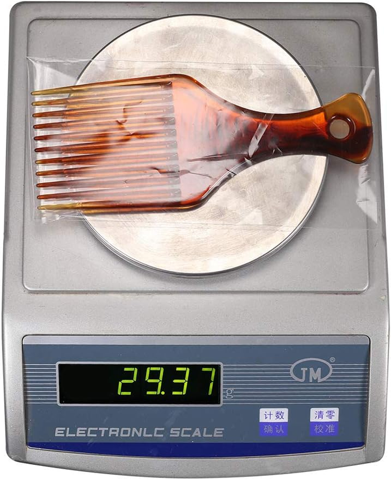 Hair Pick Comb, Curly Afro Hairdressing Comb, Wide Tooth Comb, Anti-Detangling Comb