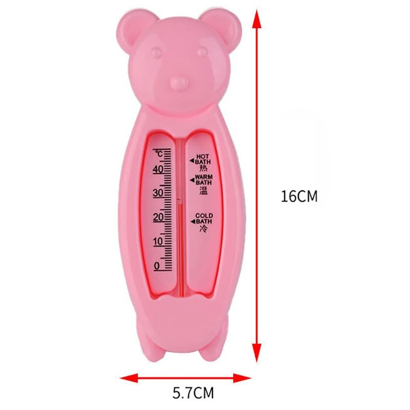 AIMALL Baby Bath Thermometer for Newborns - Cartoon Water Temperature Meter for Safe Bathing, Measures Room & Water Temperature, Ideal for Baby Comfort image number 5
