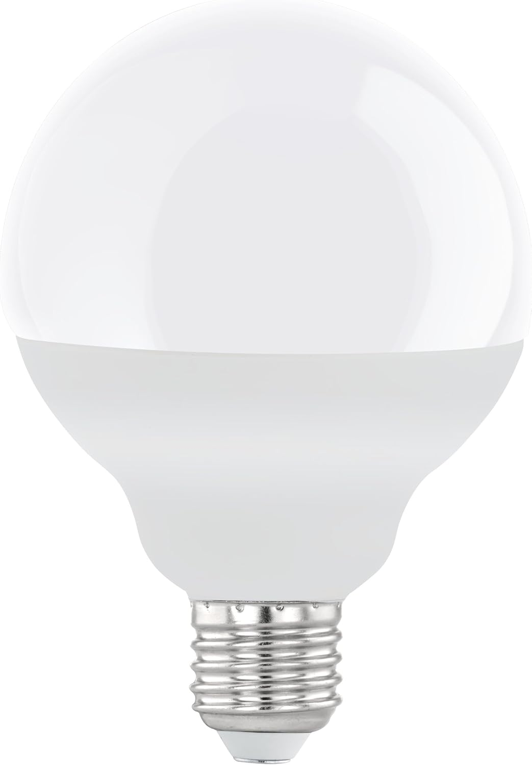 EGLO LED Light Bulb, E27 Globe, 11.8 Watt (Equivalent to 75 Watt), 1055 Lumens, Warm White Lamp, 3000 Kelvin, Spotlight G95, &Oslash; 3.7 Inches