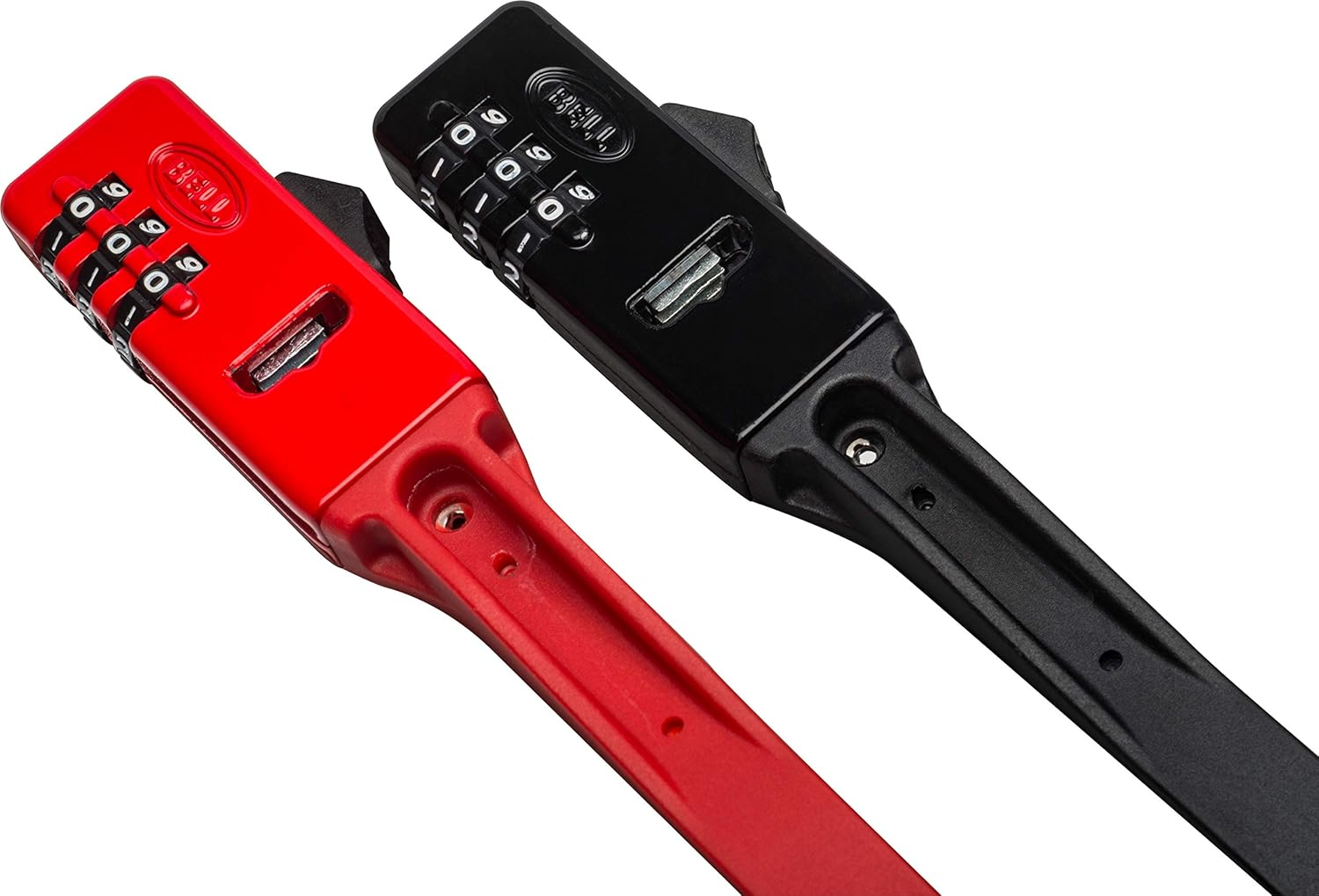 Bell Quickzip Zip-Tie Multi-Purpose Combo Lock 2 Pack Red/Black, One Size image number 4