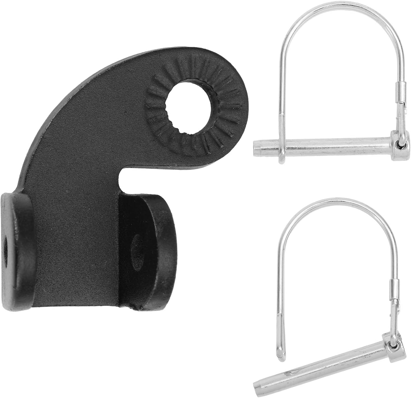 Bike Trailer Hitch Coupler Adapter, Steel Bicycle Trailer Attachment Compatible with Burley Bee & Older Models, Fits Disc Brake Connector for Kids Pets Dogs Cargo image number 4