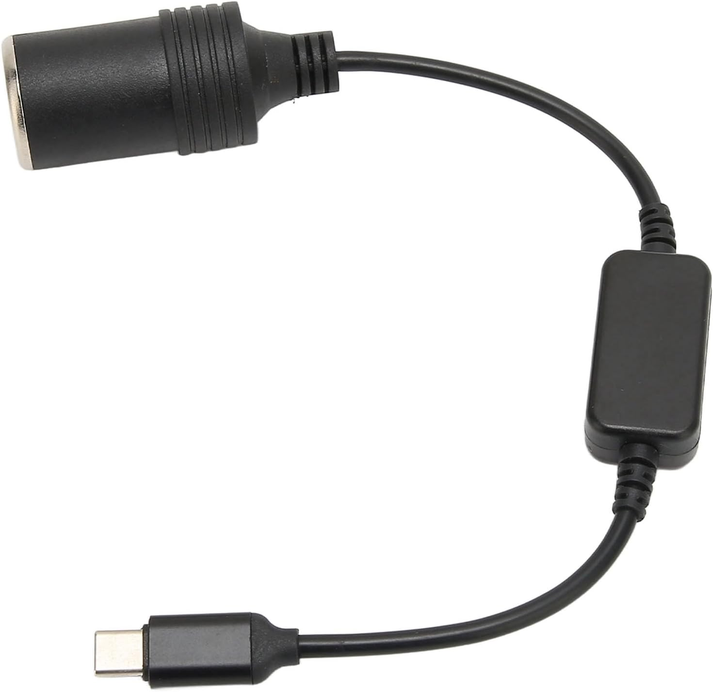 Cigarette Lighter USB Charger USB C to 12V Car Cigarette Lighter USB Female Cigarette Lighter Converter Power Adapter Converter, USB to 12V DC Adapter for Car Electronics image number 3