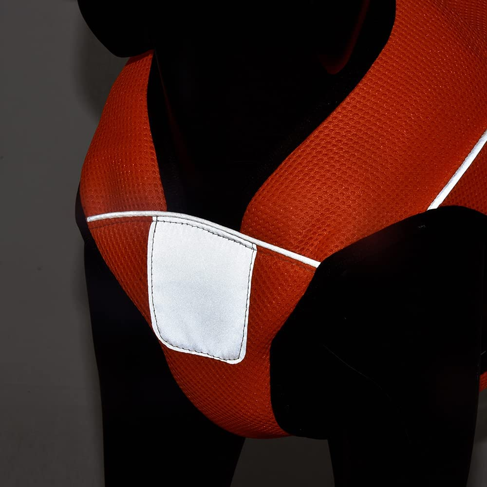 Blackdoggy Dog Swamp Cooler Evaporative Cooling Vest Reflective Jacket for Summer (Medium) image number 4