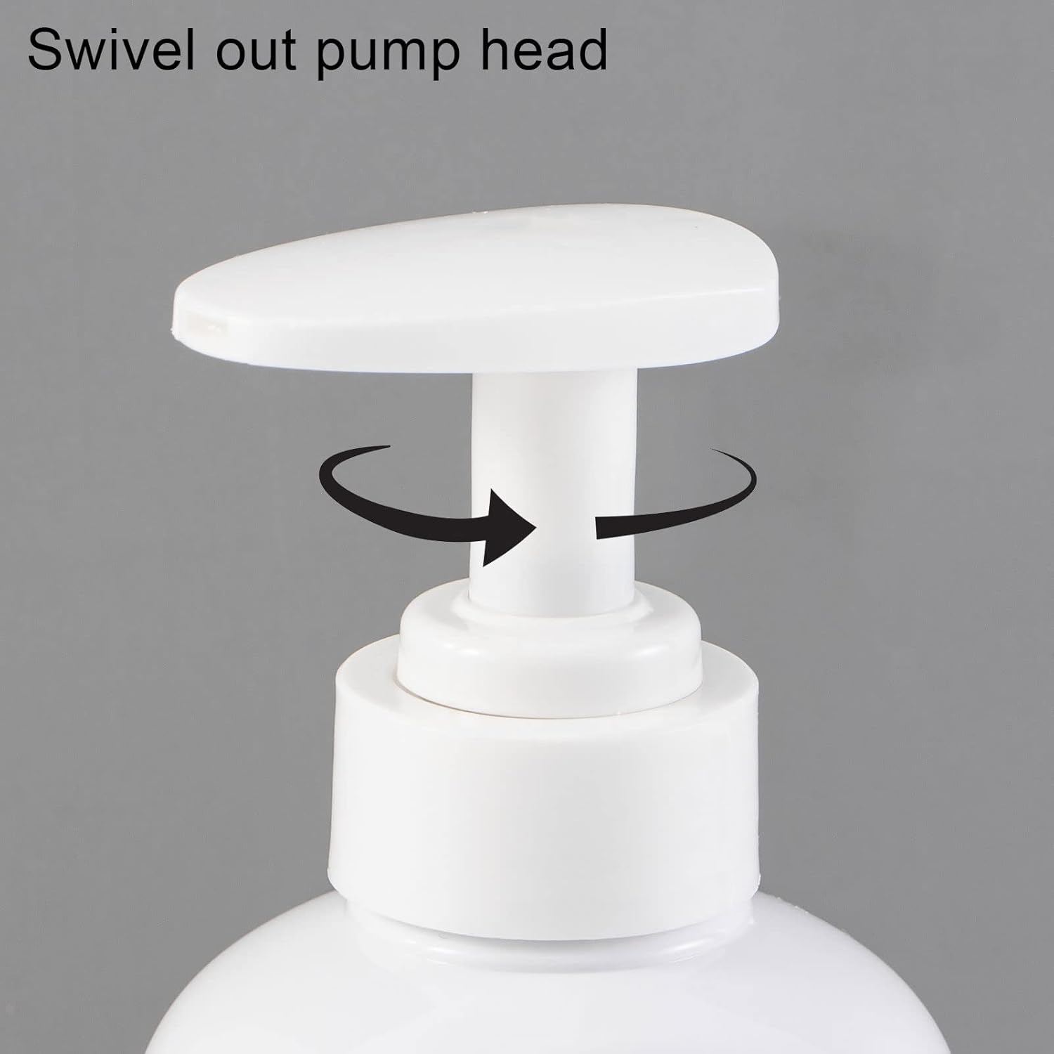 Yeeco Shampoo Bottles Refillable with Pump White Shampoo and Conditioner Pump Bottle Dispenser with Waterproof Labels 16.9Oz/500Ml 3 Packs, Shampoo Bottles for Bathroom, Kitchen, Hotel image number 6