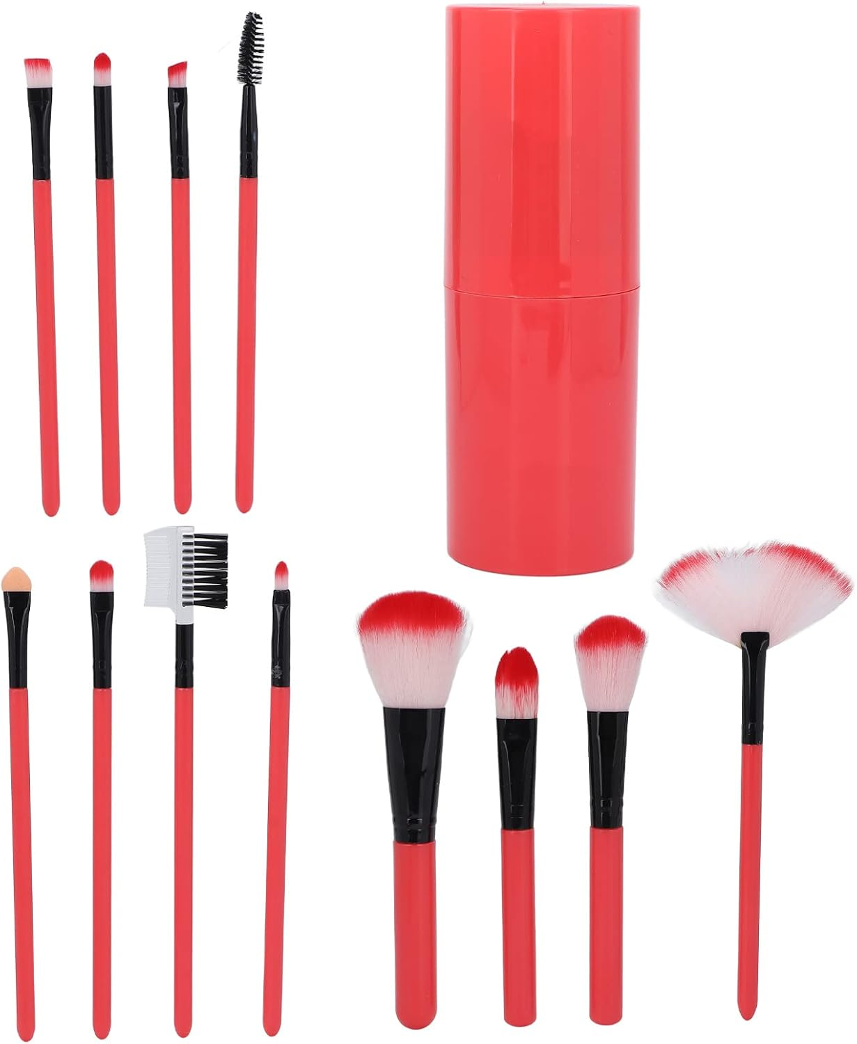 Cosmetic Brush, Slender Fiber Bristles Blush Brush Makeup Brush Set for Daily Makeup image number 6