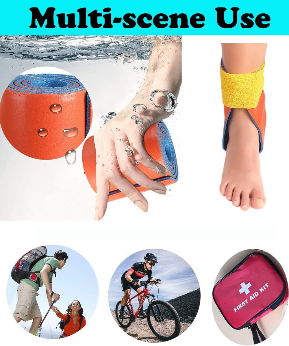 Medical Splint Roll, Emergency Medical Combat Splint, Reusable Multifunctional Splint for Medical, Sports, Home, First Aid, Pets image number 2