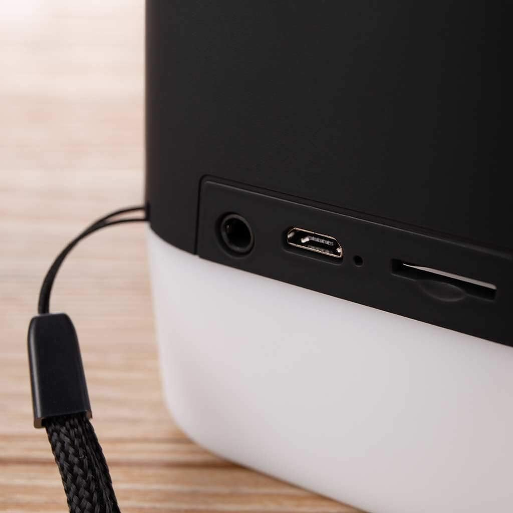 Zenly Hifi Portable Wireless Blueteeth Speaker Stereo Sound Colorful LED Light TF Card AUX with Hand Strap for Samsung Computer image number 1