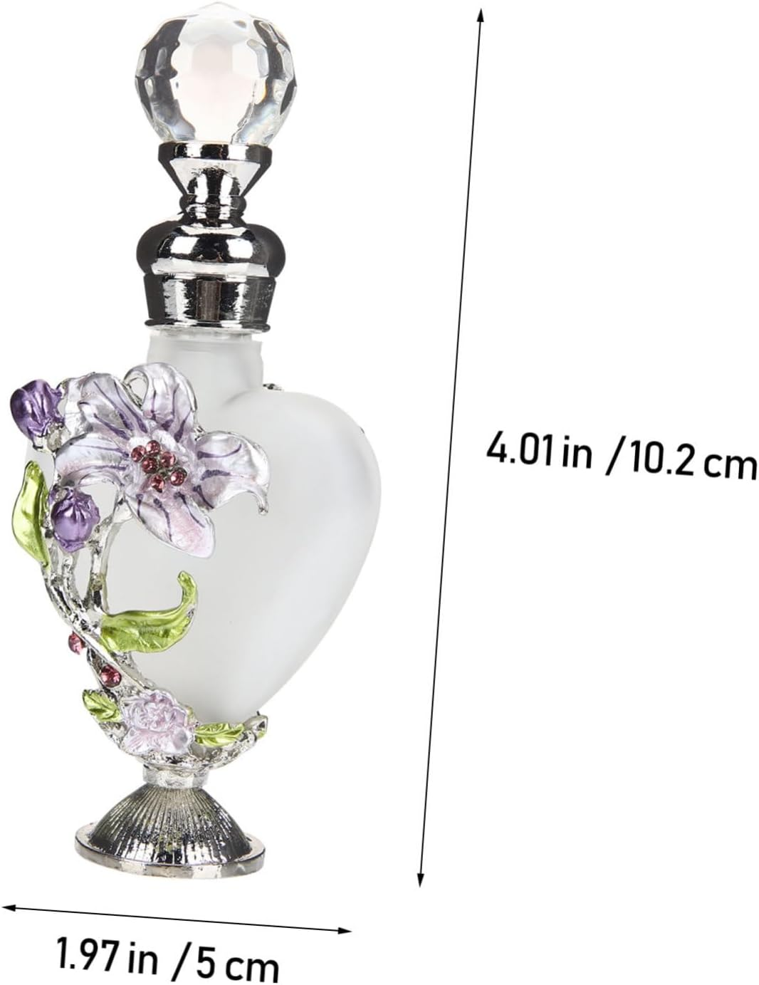 STOBAZA Decorative Glass Perfume Bottles Travel Refillable Aromatherapy Bottles image number 6