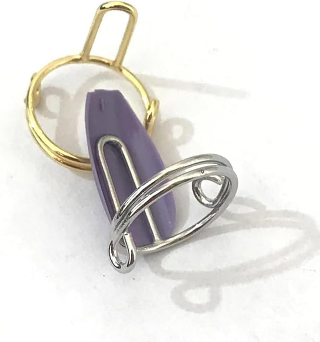 10Pcs Adjustable Silver Nail Rings - Reusable Detachable Metal Finger Jewelry for Women, Manicure Nail Decorations, Fingertip Gift Accessories (Silver) image number 6