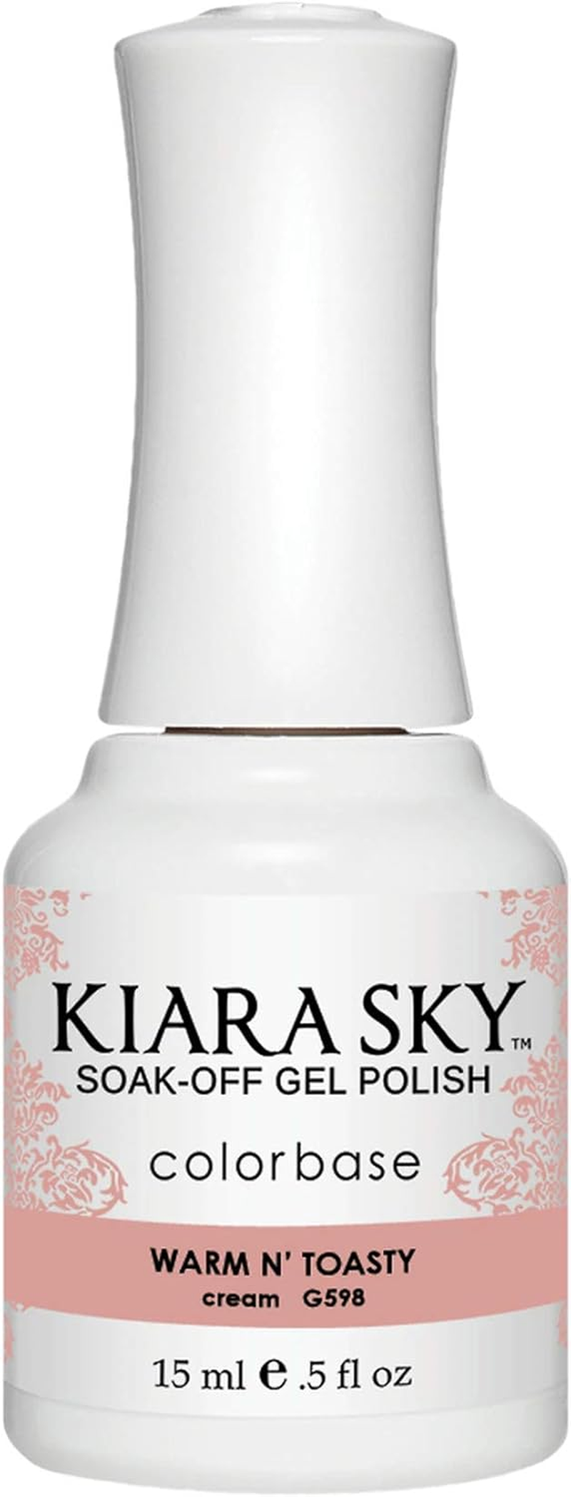 Kiara Sky Soak-Off Gel Polish, G608 Taup-Less, 15 Ml