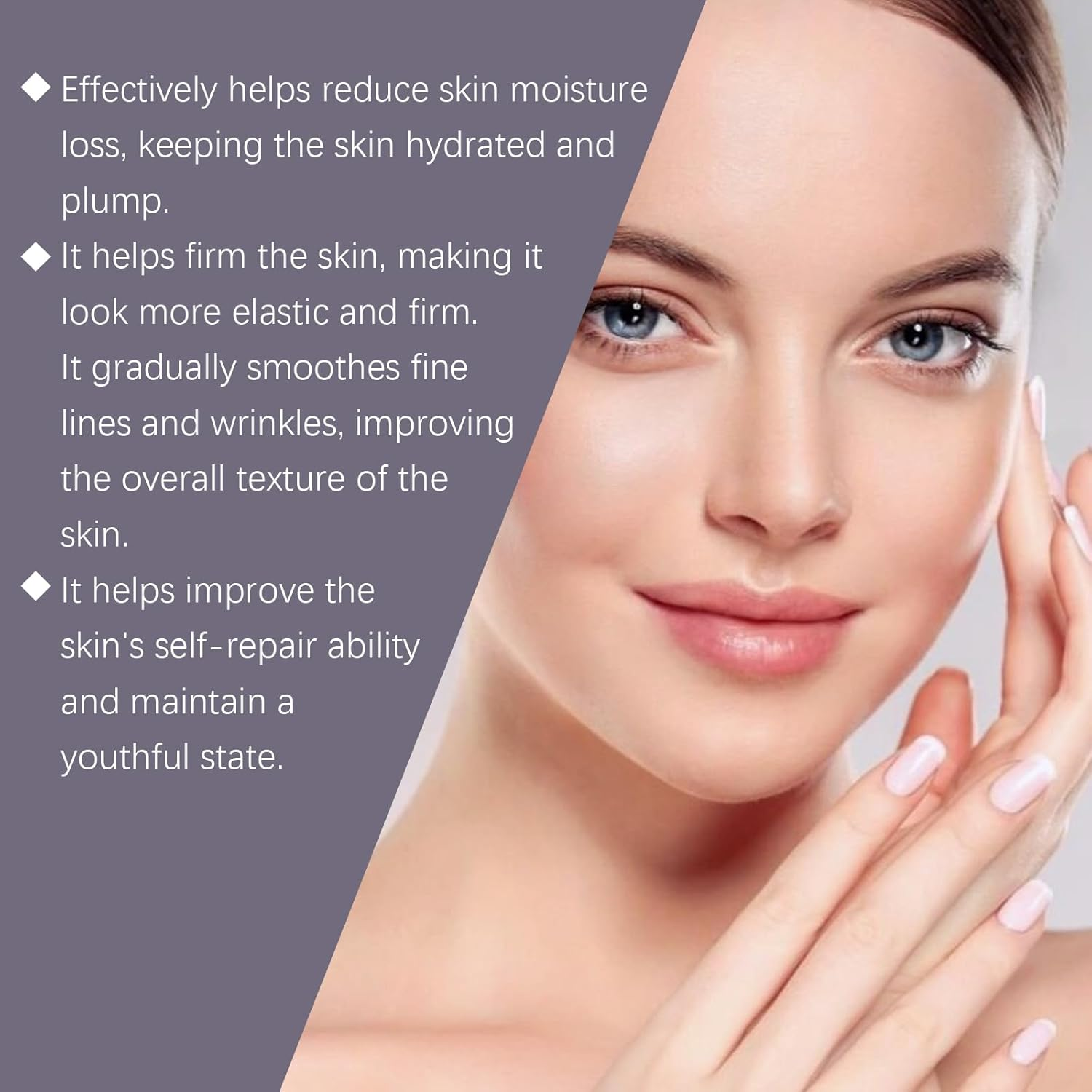 Anti-Wrinkle Collagen Face Cream, Skin Firming and Smoothing Moisturiser, 75G image number 1