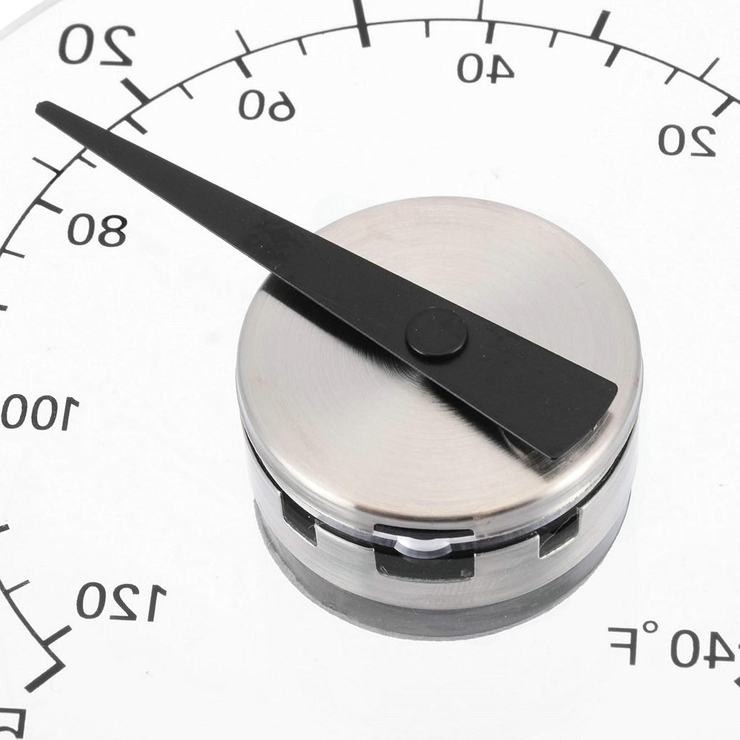 Gudoqi Outdoor Window Thermometer Stick on Circular Window Temperature Meter for Outdoor Car image number 4