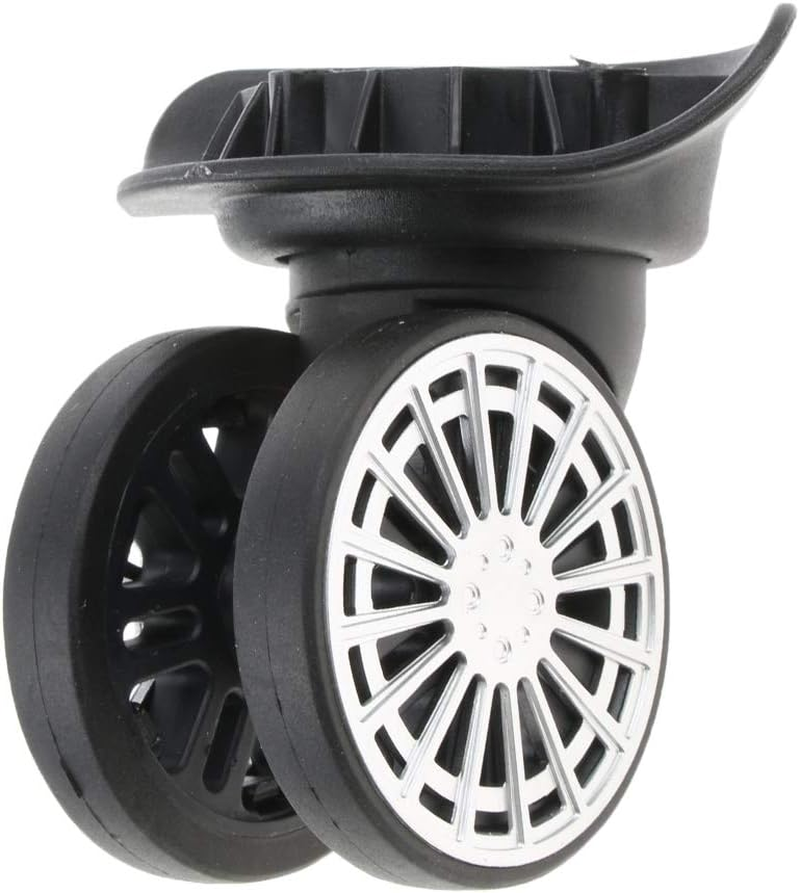 Eigell 2 Pieces/Set Mute Swivel Wheels for Replacement Luggage Casters DIY-A60# image number 5