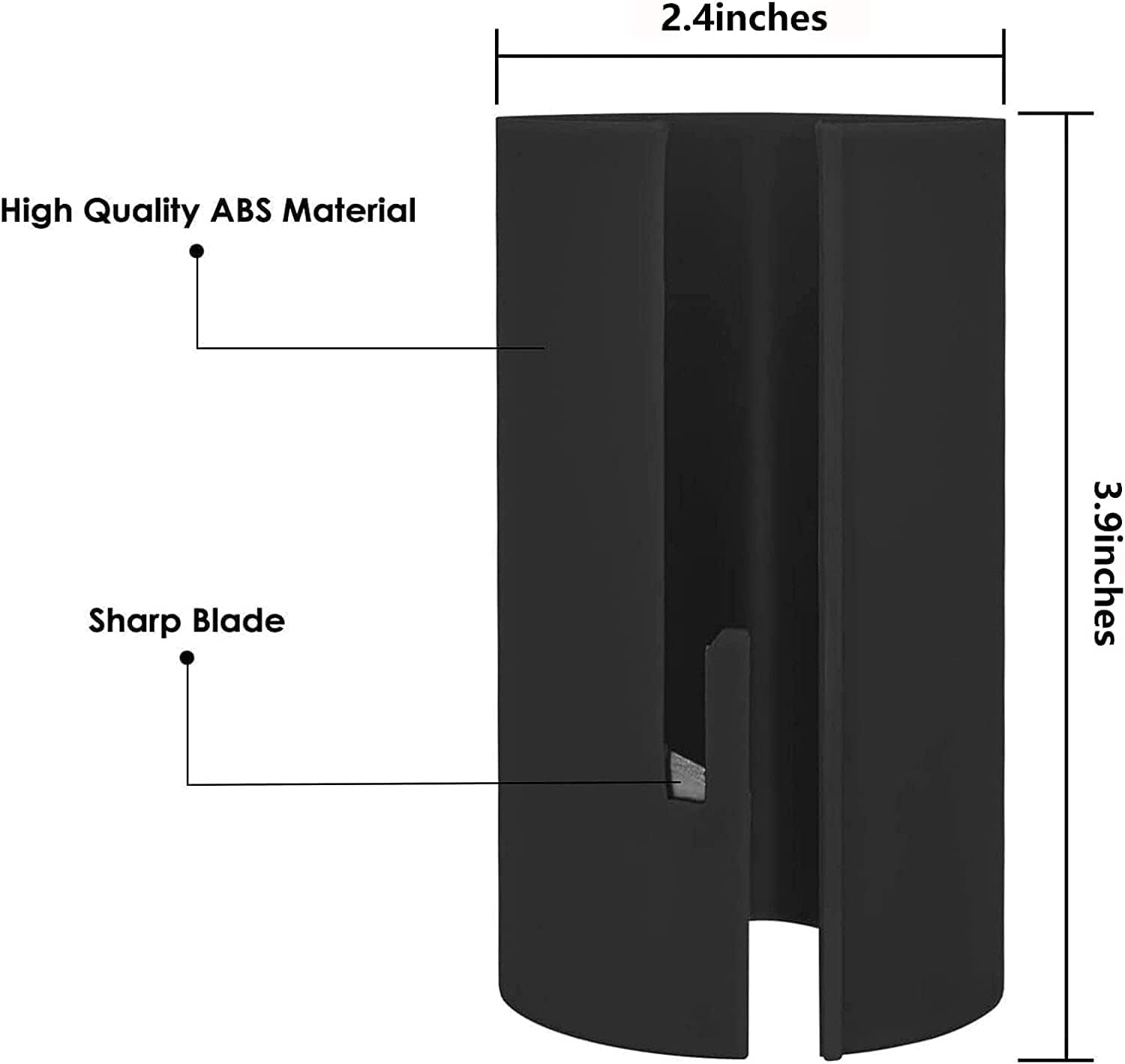 Gift Wrap Cutter Tool - Sliding Paper Roll Cutter for Wrapping Presents - 1Pc image number 3