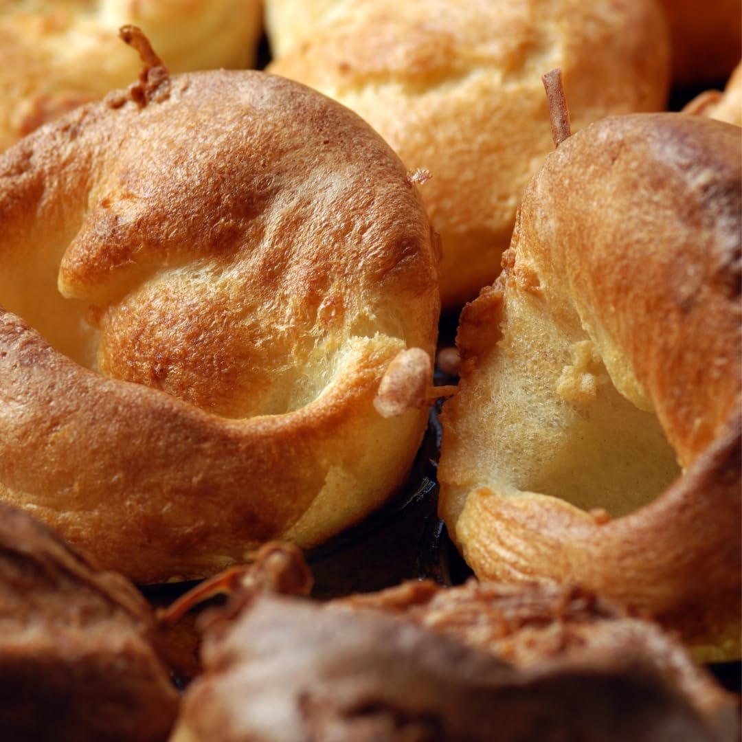 Chef Aid Yorkshire Pudding Pan, Large 4 Cup Non-Stick Tray 23.6CM X 23.6CM Diameter Perfect for Sunday Roasts image number 5